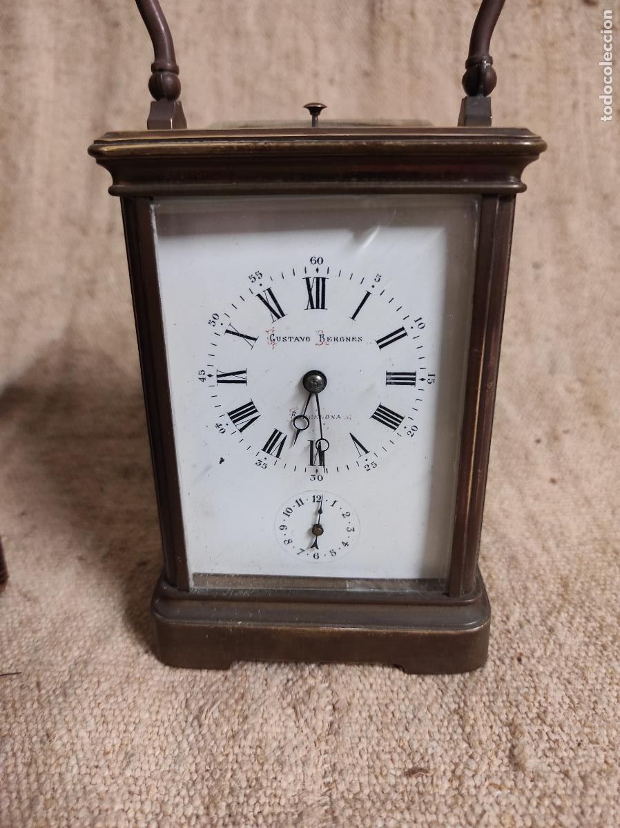 Relojes de carga manual: reloj de carruaje con soneria - Foto 9