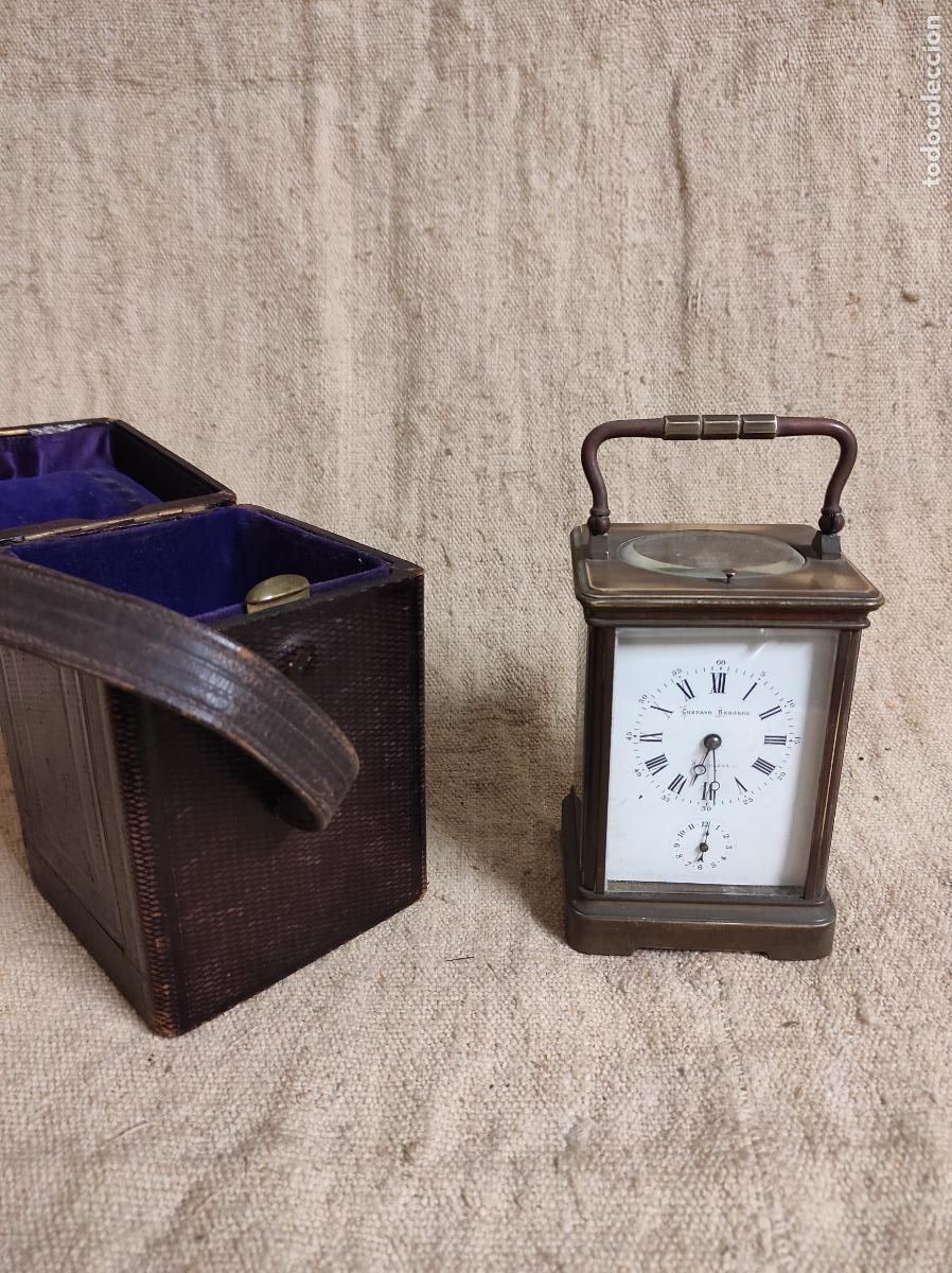Relojes de carga manual: reloj de carruaje con soneria - Foto 1