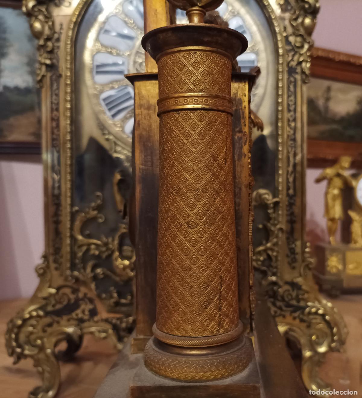 Relojes de carga manual: Reloj imperio. SXIX.la astronomia - Foto 19