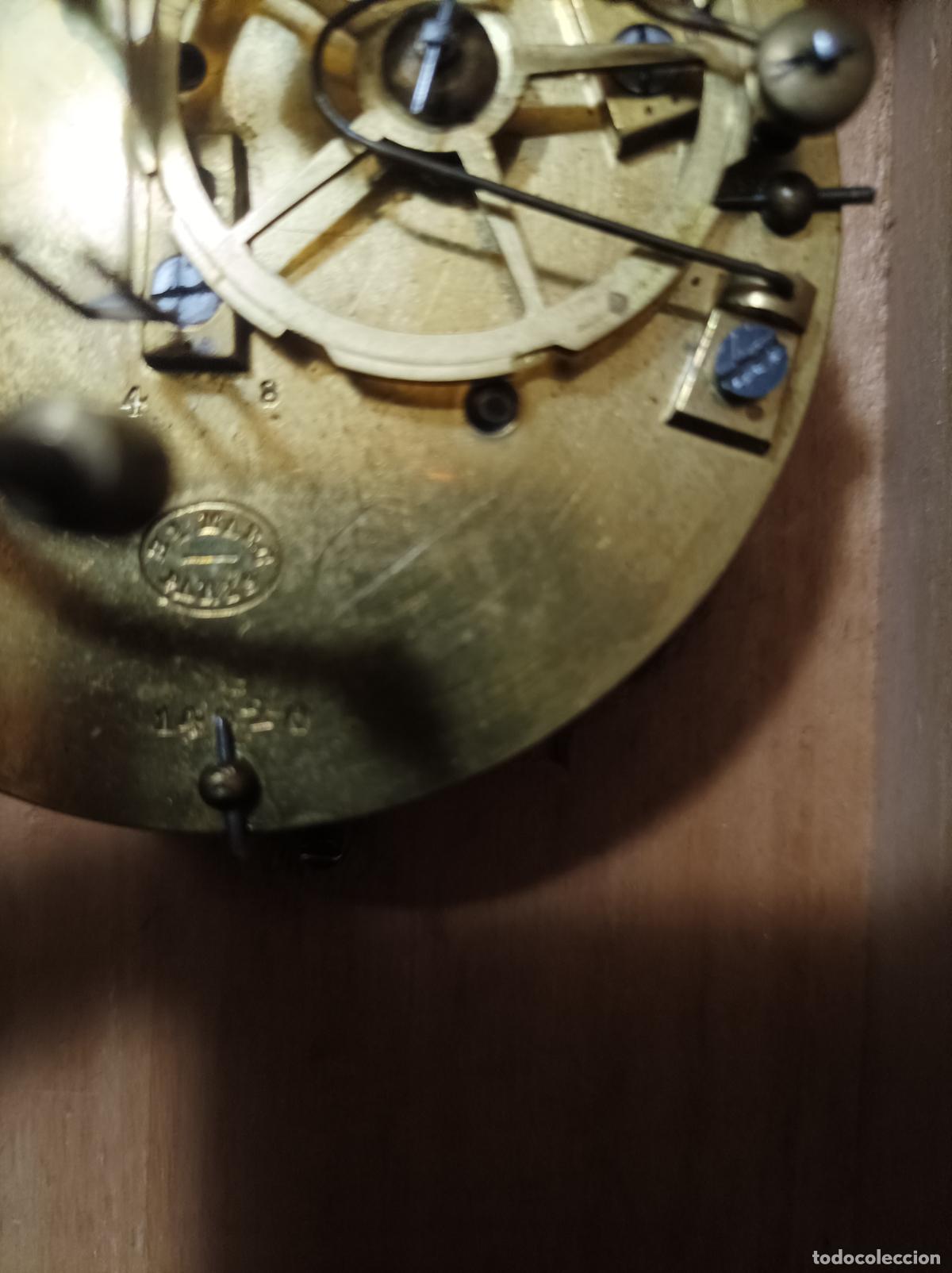 Relojes de carga manual: Reloj de sobremesa marqueteria. - Foto 7