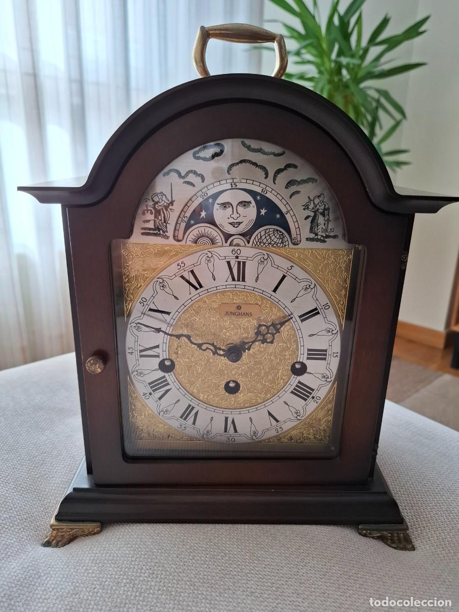 Relojes de carga manual: Reloj de mesa JUNGHANS triple cuerda - Foto 1