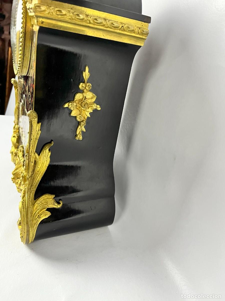 Relojes de carga manual: reloj de marqueteria de bul frances - Foto 6