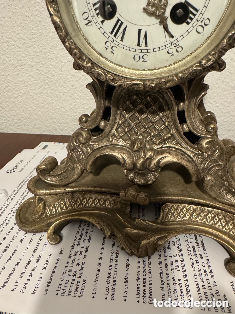 Relojes de carga manual: Bonito reloj de mesa - Foto 2