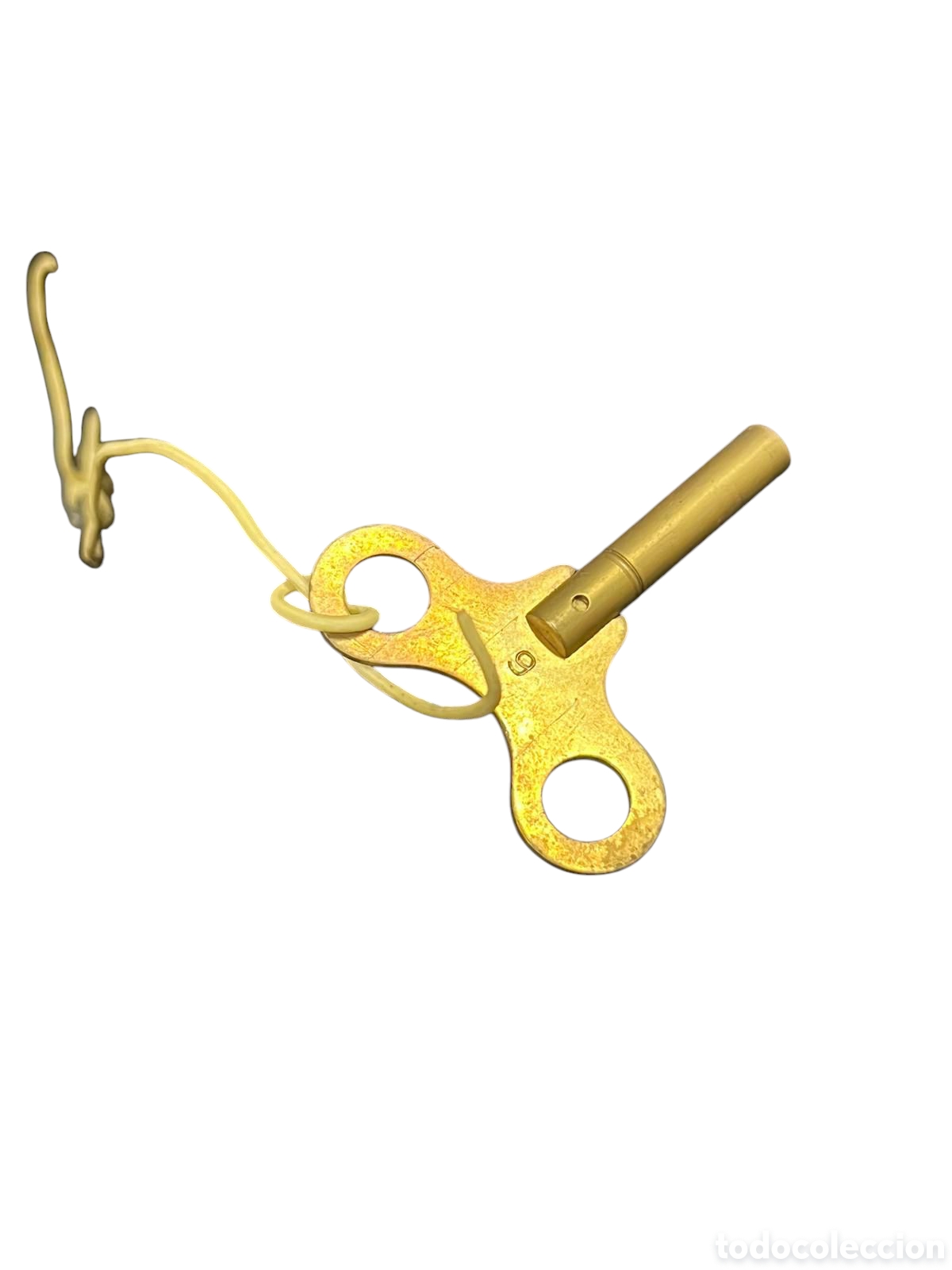 Relojes de carga manual: Reloj de mesa de cuerda con llave - Foto 5