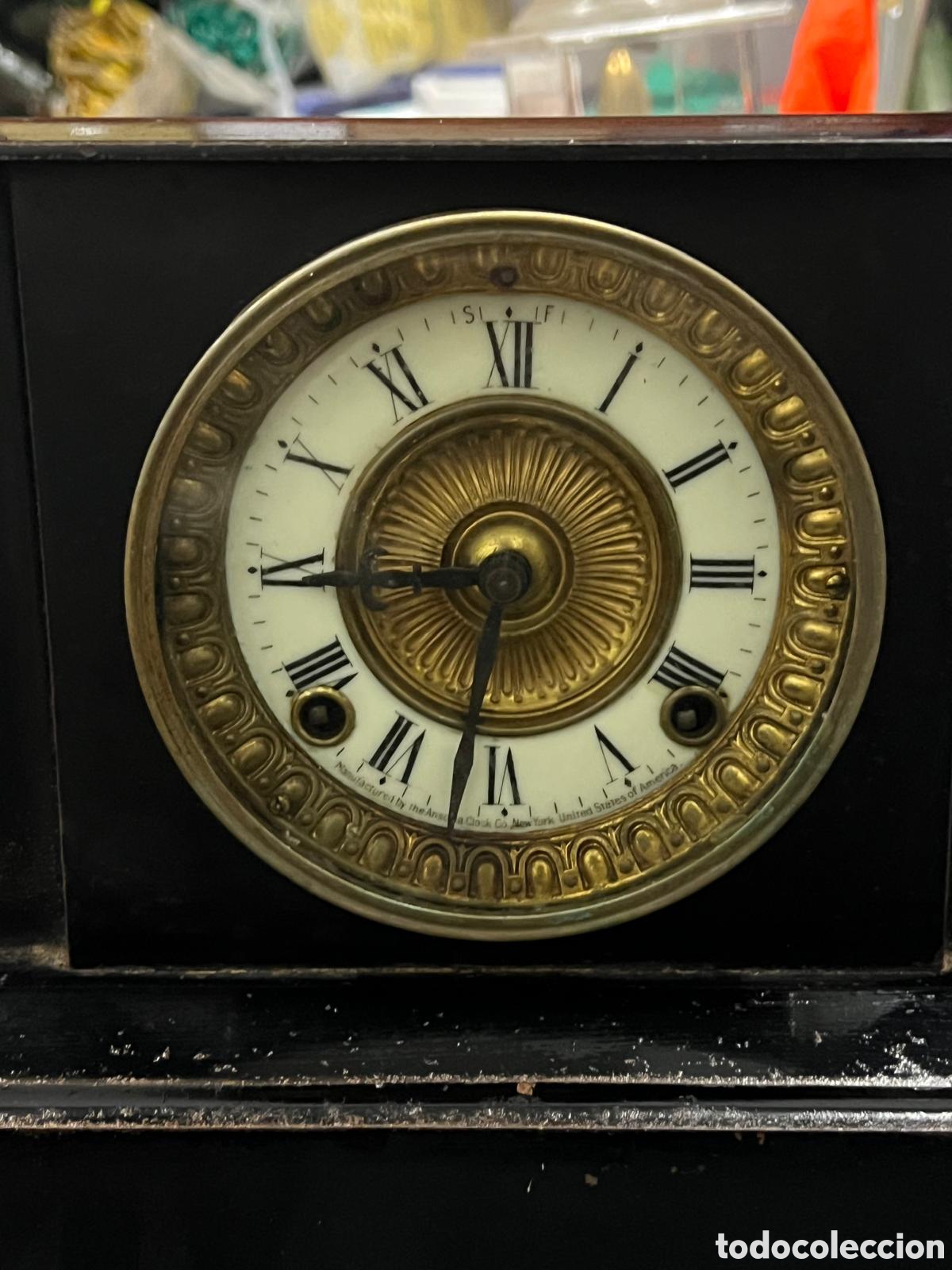 Relojes de carga manual: Reloj de mesa de cuerda con llave - Foto 6