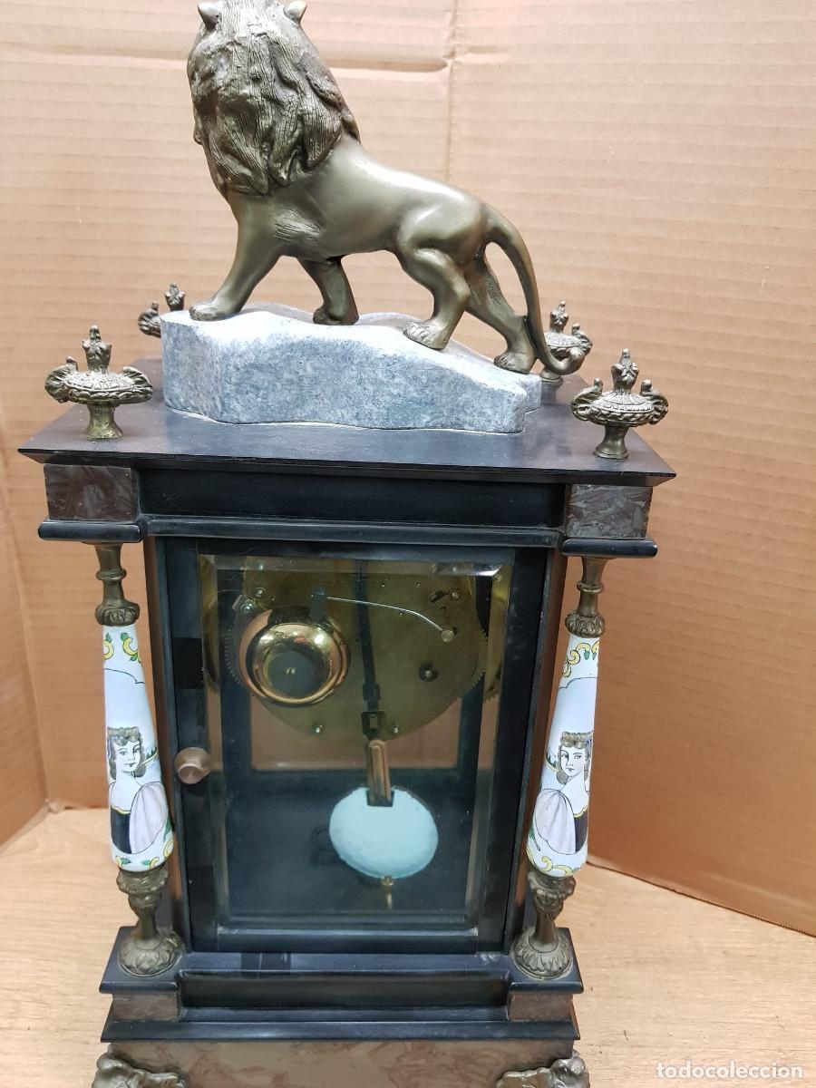 Relojes de carga manual: ANTIGUO RELOJ DE SOBREMESA-FUNCIONA - Foto 11