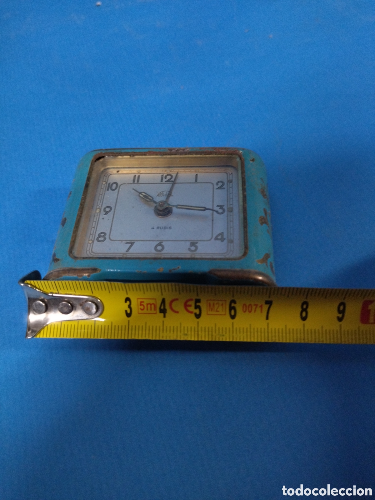 Relojes de carga manual: Antiguo reloj de cuerda - Foto 4