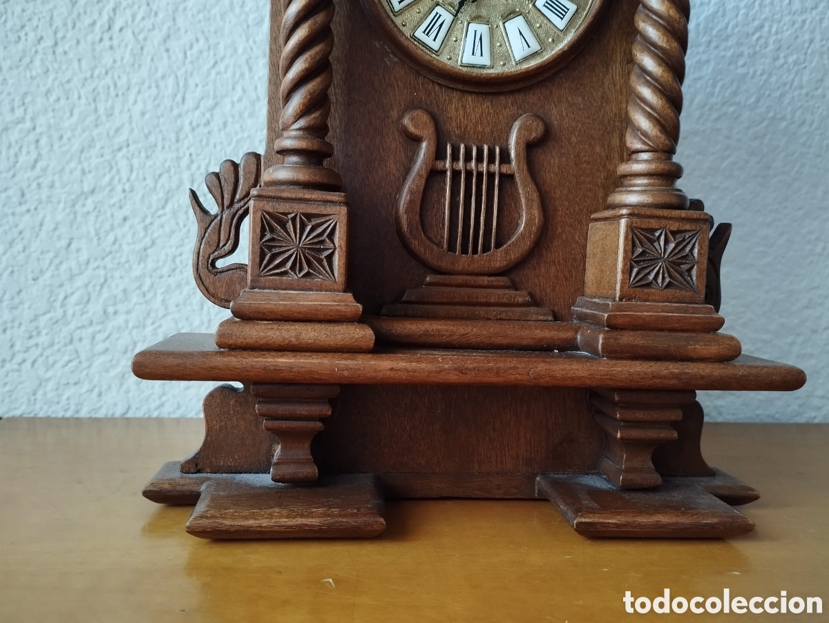 Relojes de carga manual: Reloj Artesanal de madera - Foto 3