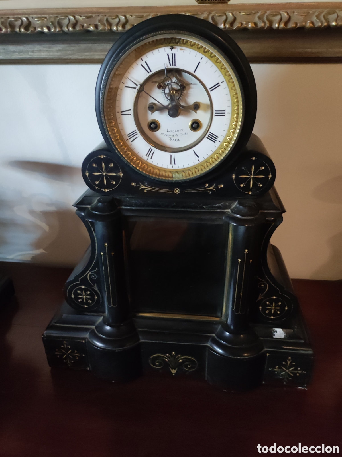 Relojes de carga manual: Guarnici&oacute;n de m&aacute;rmol francesa - Foto 2