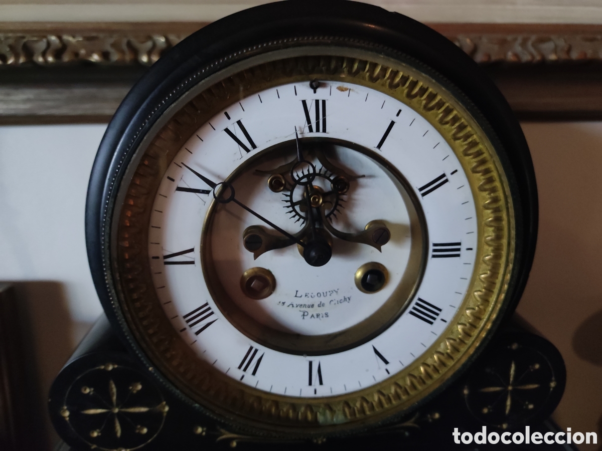 Relojes de carga manual: Guarnici&oacute;n de m&aacute;rmol francesa - Foto 5