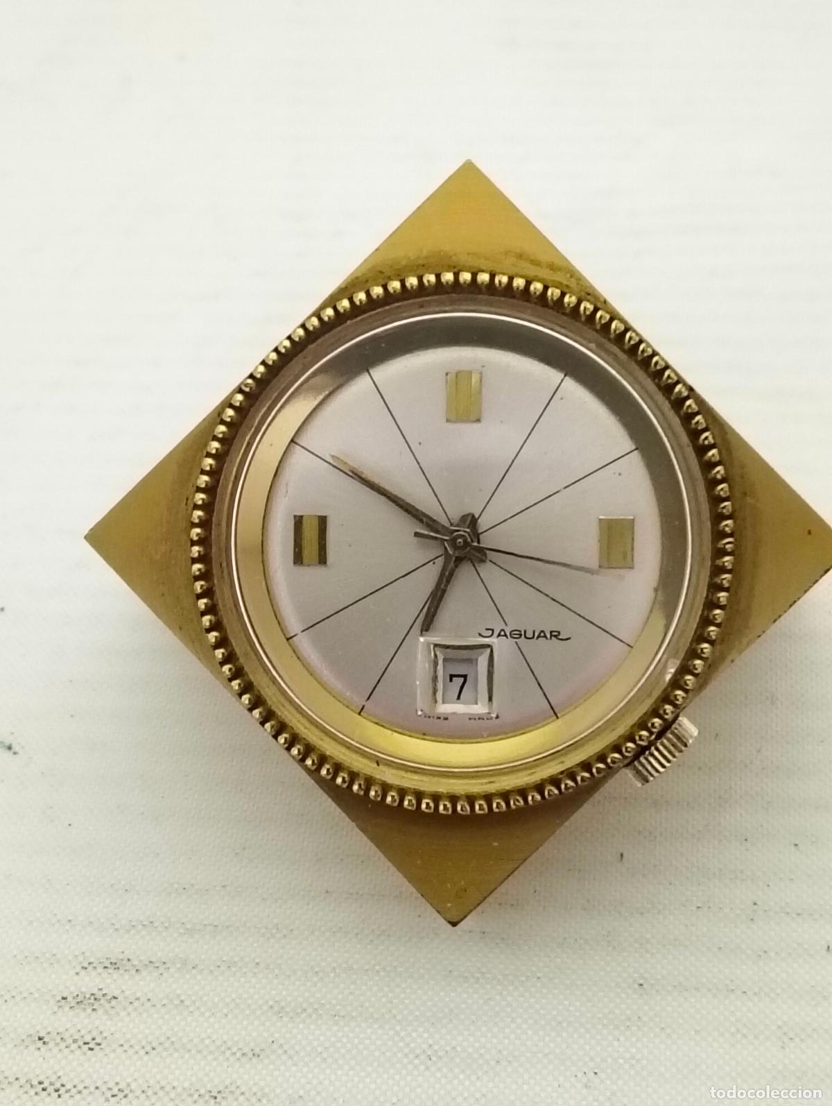 Relojes de carga manual: RELOJ SOBREMESA MARCA JAGUAR, FUNCIONA - Foto 1
