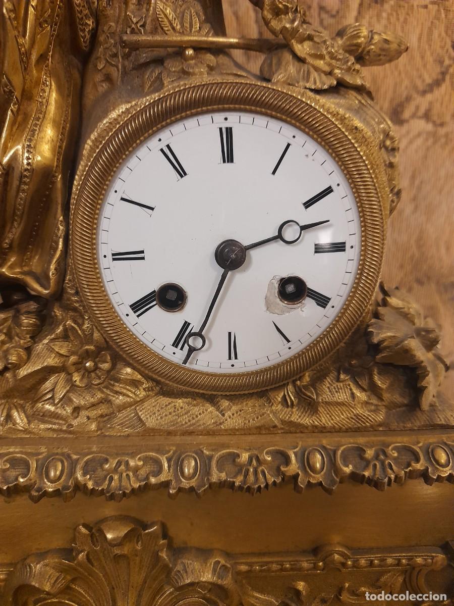 Relojes de carga manual: Reloj Franc&eacute;s Siglo XIX - Foto 3