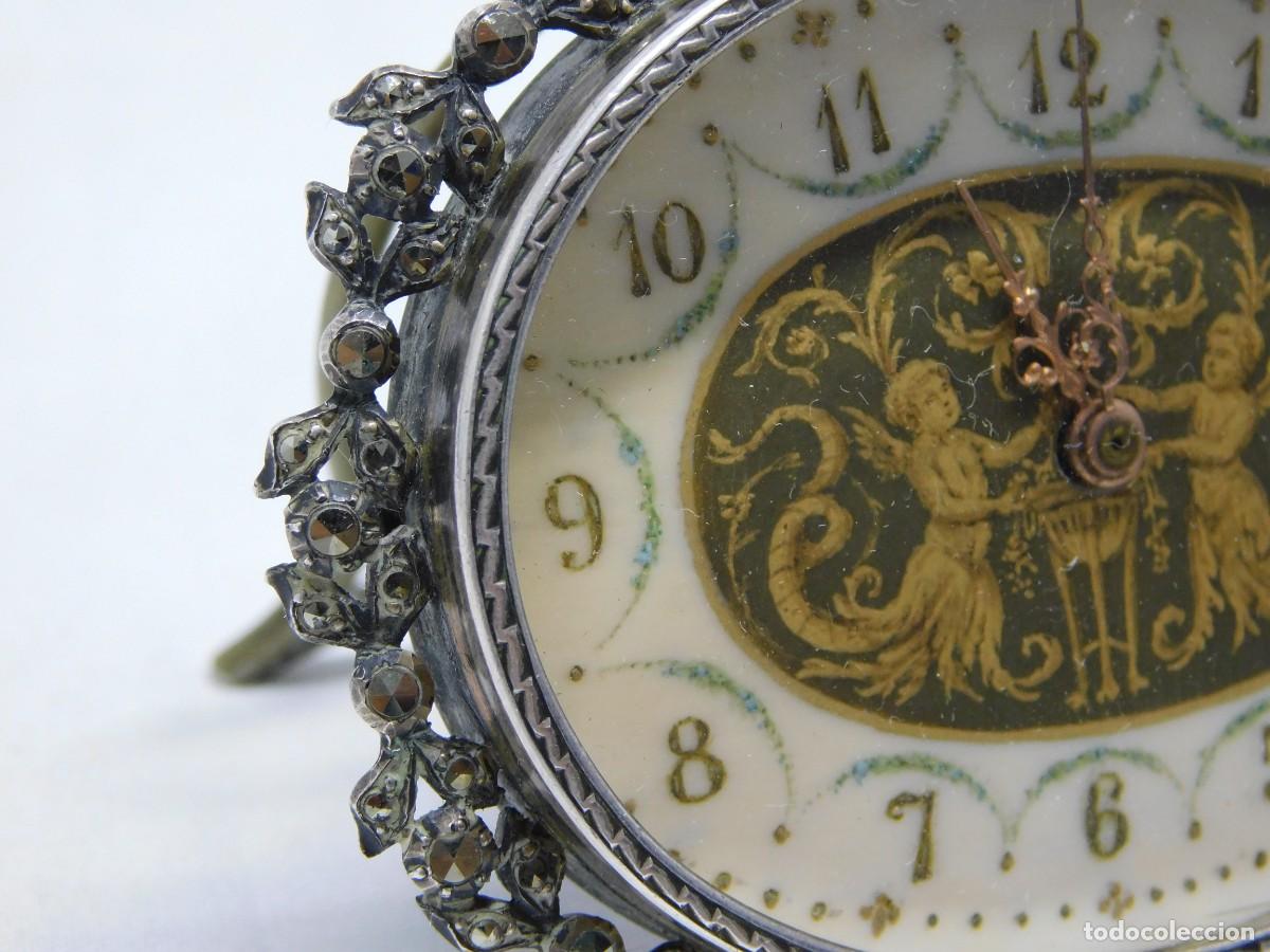 Relojes de carga manual: ANTIGUO RELOJ DE SOBREMESA - Foto 5