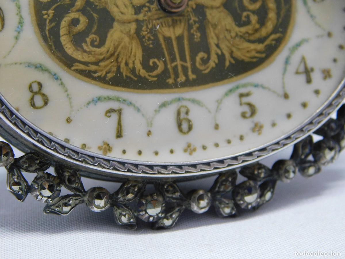 Relojes de carga manual: ANTIGUO RELOJ DE SOBREMESA - Foto 6