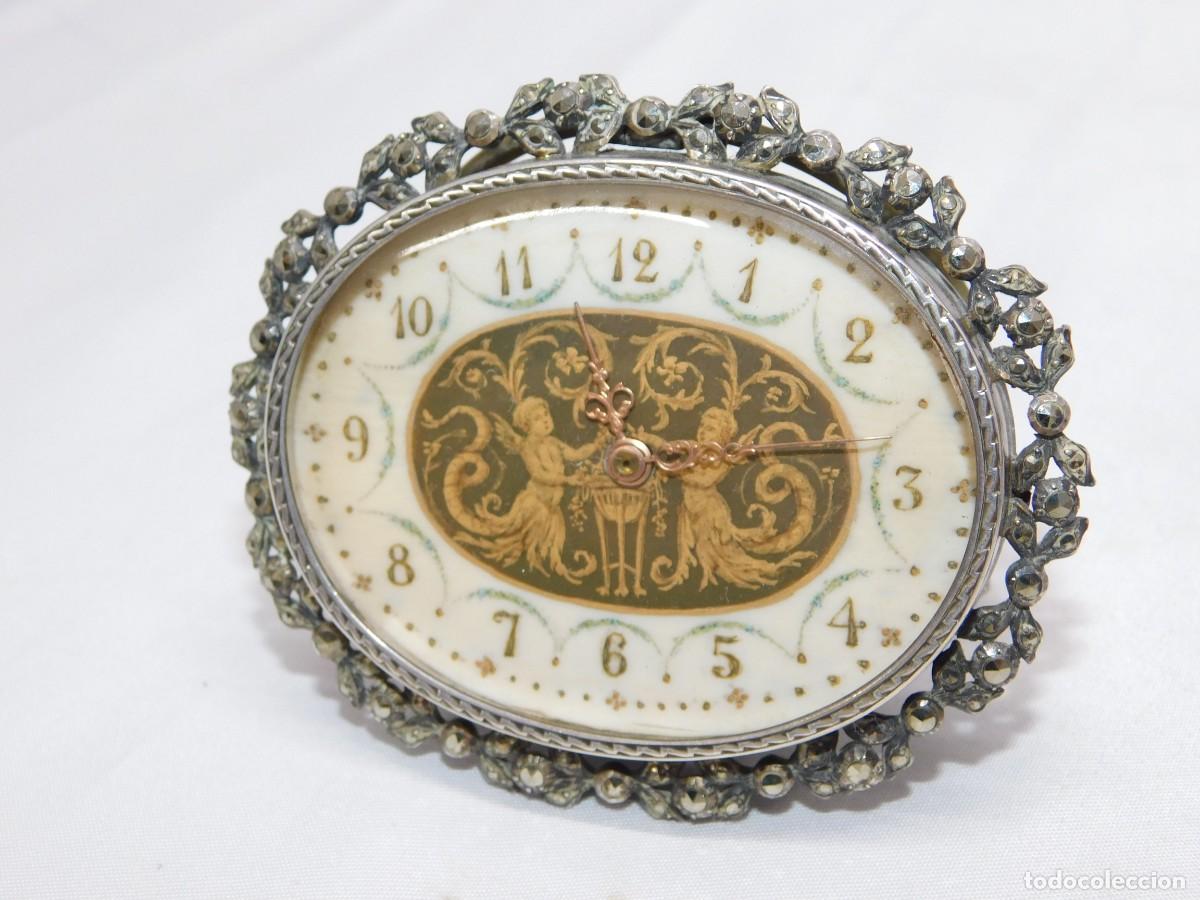 Relojes de carga manual: ANTIGUO RELOJ DE SOBREMESA - Foto 15