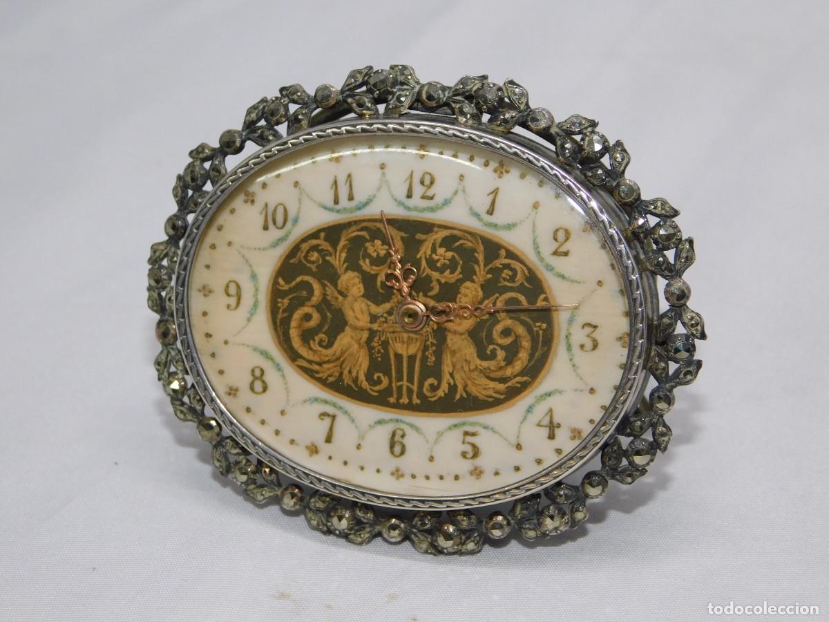 Relojes de carga manual: ANTIGUO RELOJ DE SOBREMESA - Foto 16