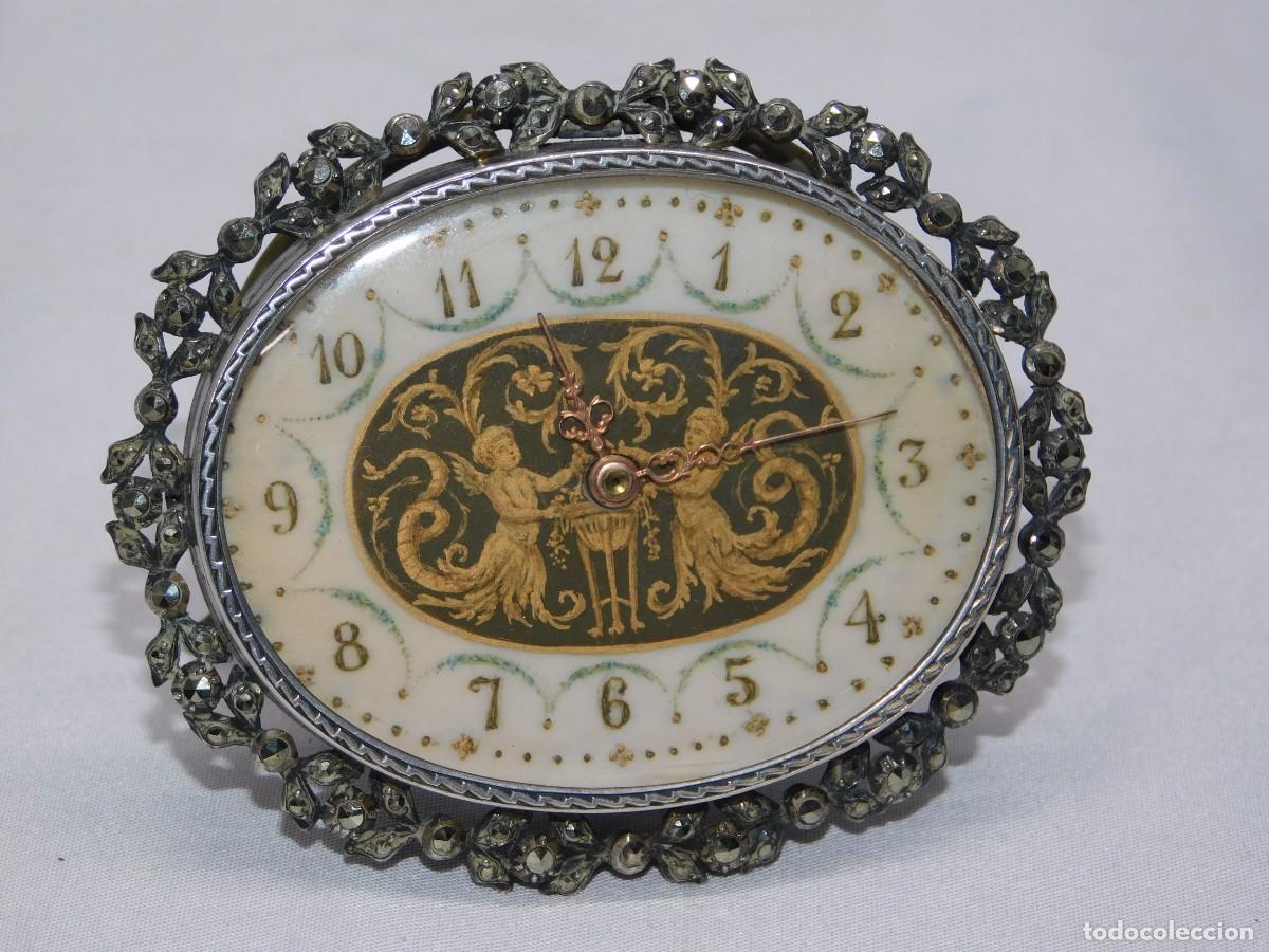 Relojes de carga manual: ANTIGUO RELOJ DE SOBREMESA - Foto 17
