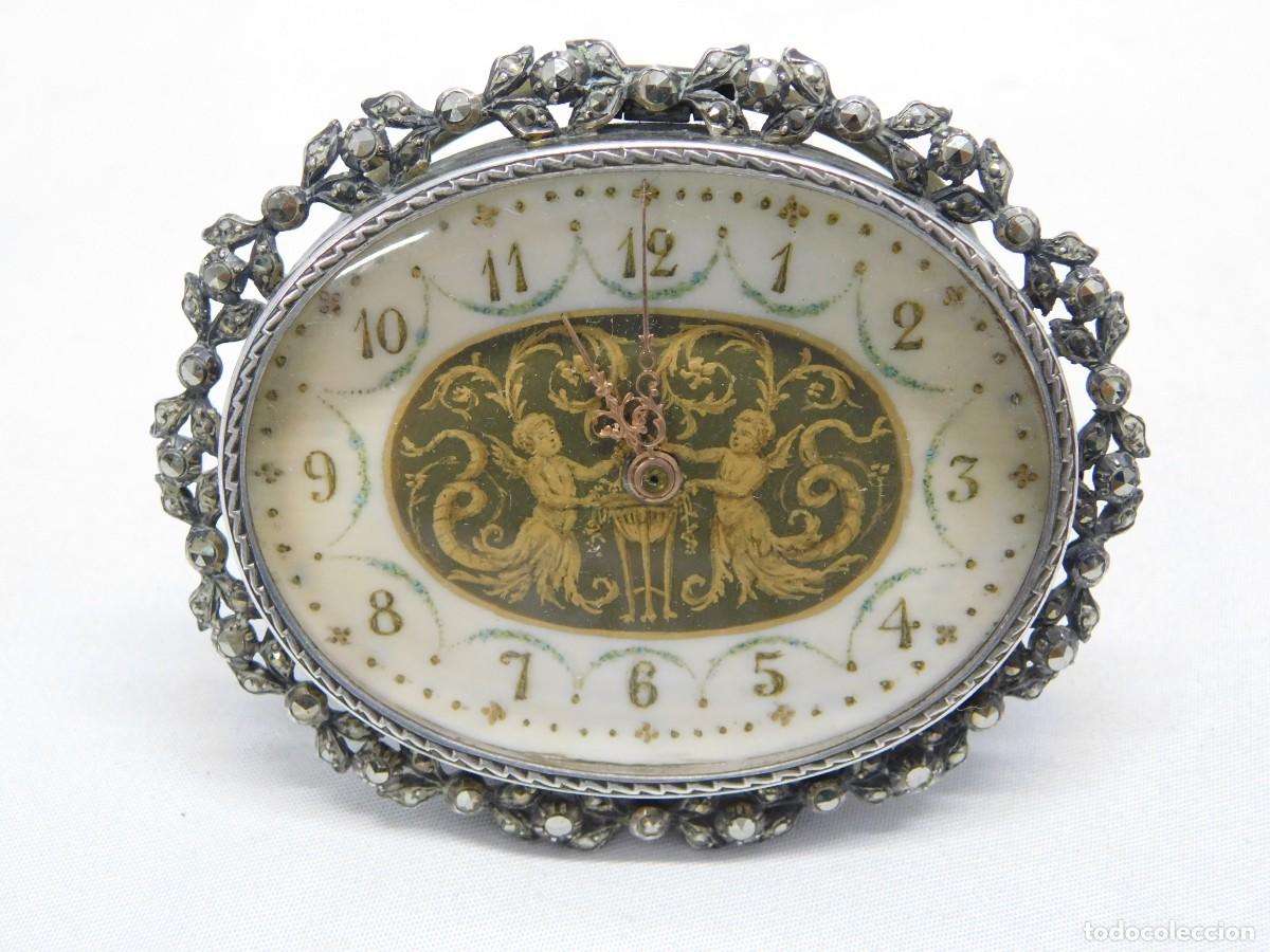 Relojes de carga manual: ANTIGUO RELOJ DE SOBREMESA - Foto 19