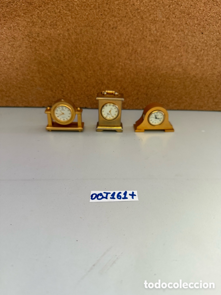 Relojes de carga manual: Lote de Relojes en miatura - Foto 1