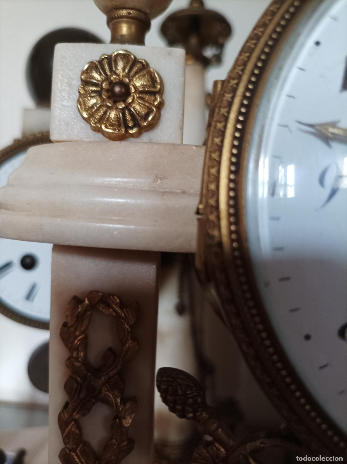 Relojes de carga manual: Reloj de sobremesa de m&aacute;rmol - Foto 3
