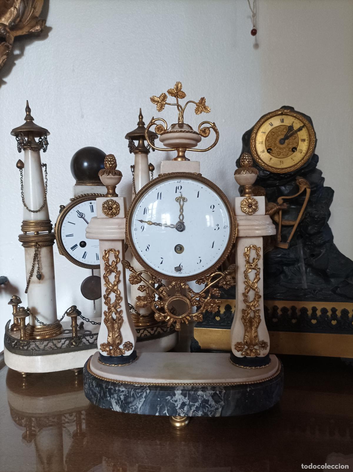 Relojes de carga manual: Reloj de sobremesa de m&aacute;rmol - Foto 1