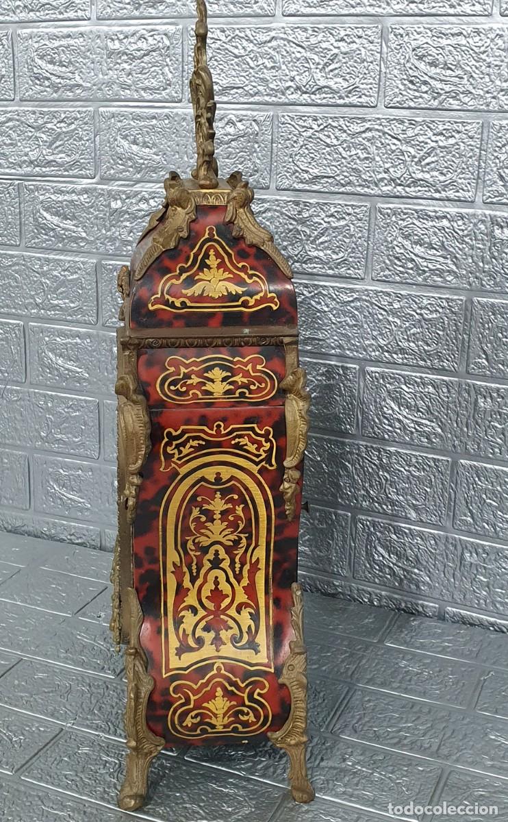 Relojes de carga manual: Reloj de sobremesa estilo Boulle. - Foto 7