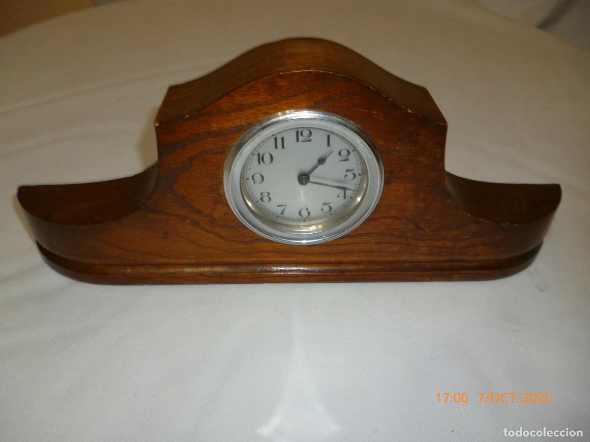 Relojes de carga manual: RELOJ DE MADERA SIN SONERIA - Foto 1