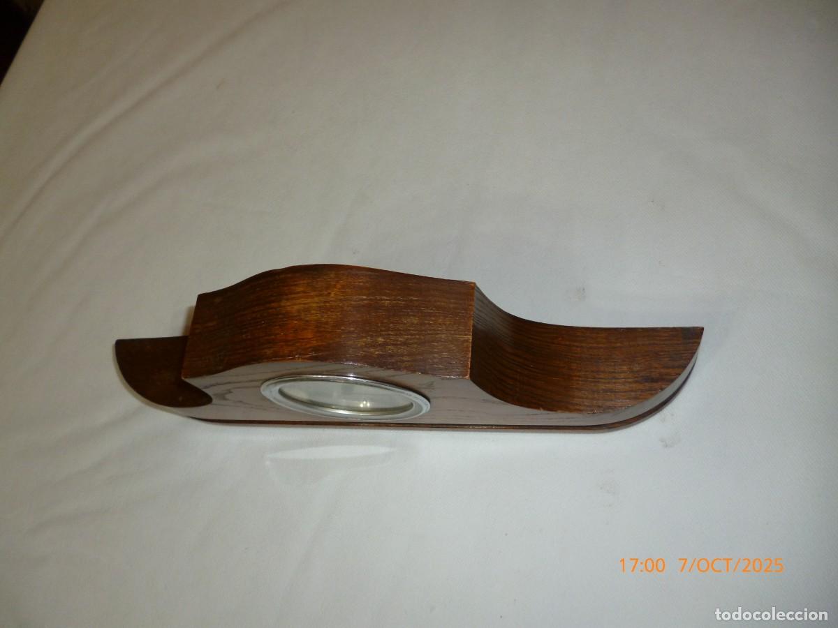 Relojes de carga manual: RELOJ DE MADERA SIN SONERIA - Foto 2