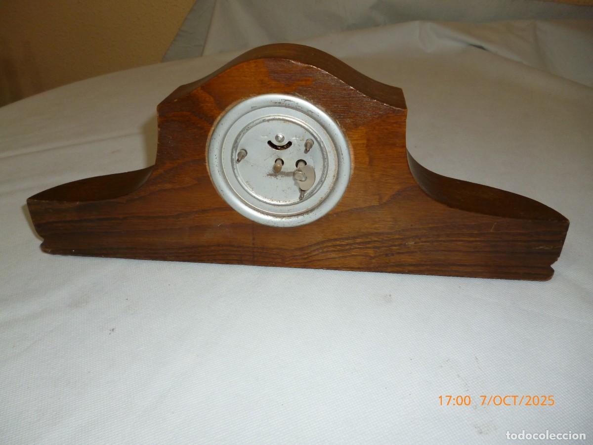 Relojes de carga manual: RELOJ DE MADERA SIN SONERIA - Foto 3