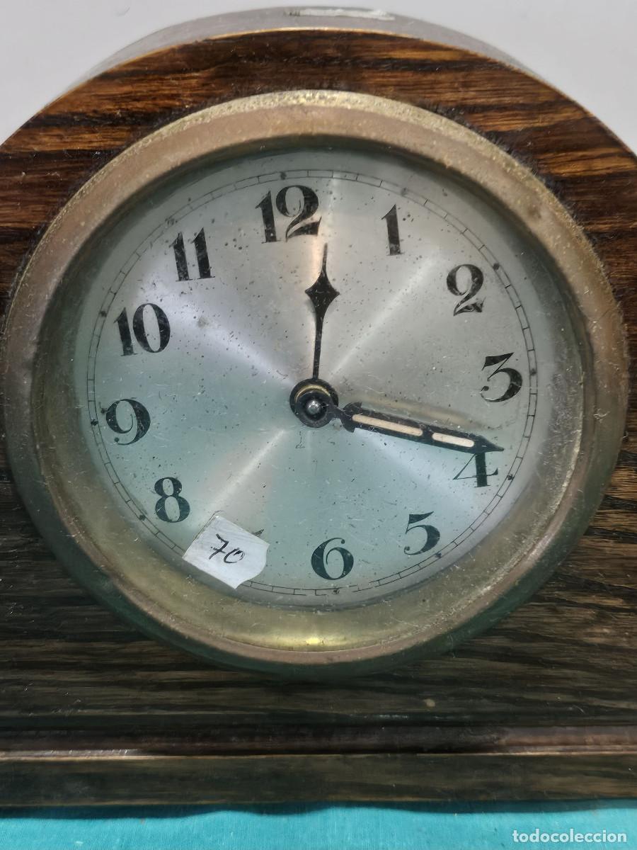 Relojes de carga manual: reloj de madera napolonico - Foto 2
