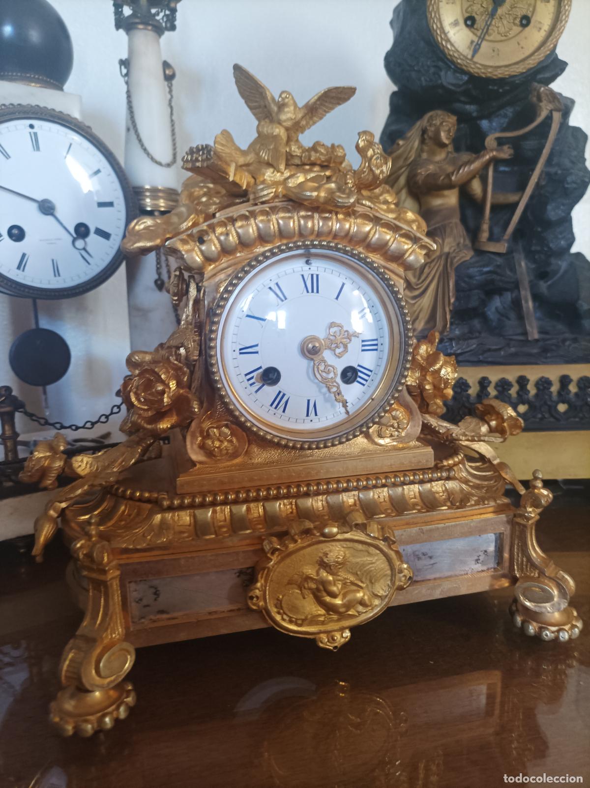 Relojes de carga manual: Reloj imperio.Del Siglo XIX - Foto 4