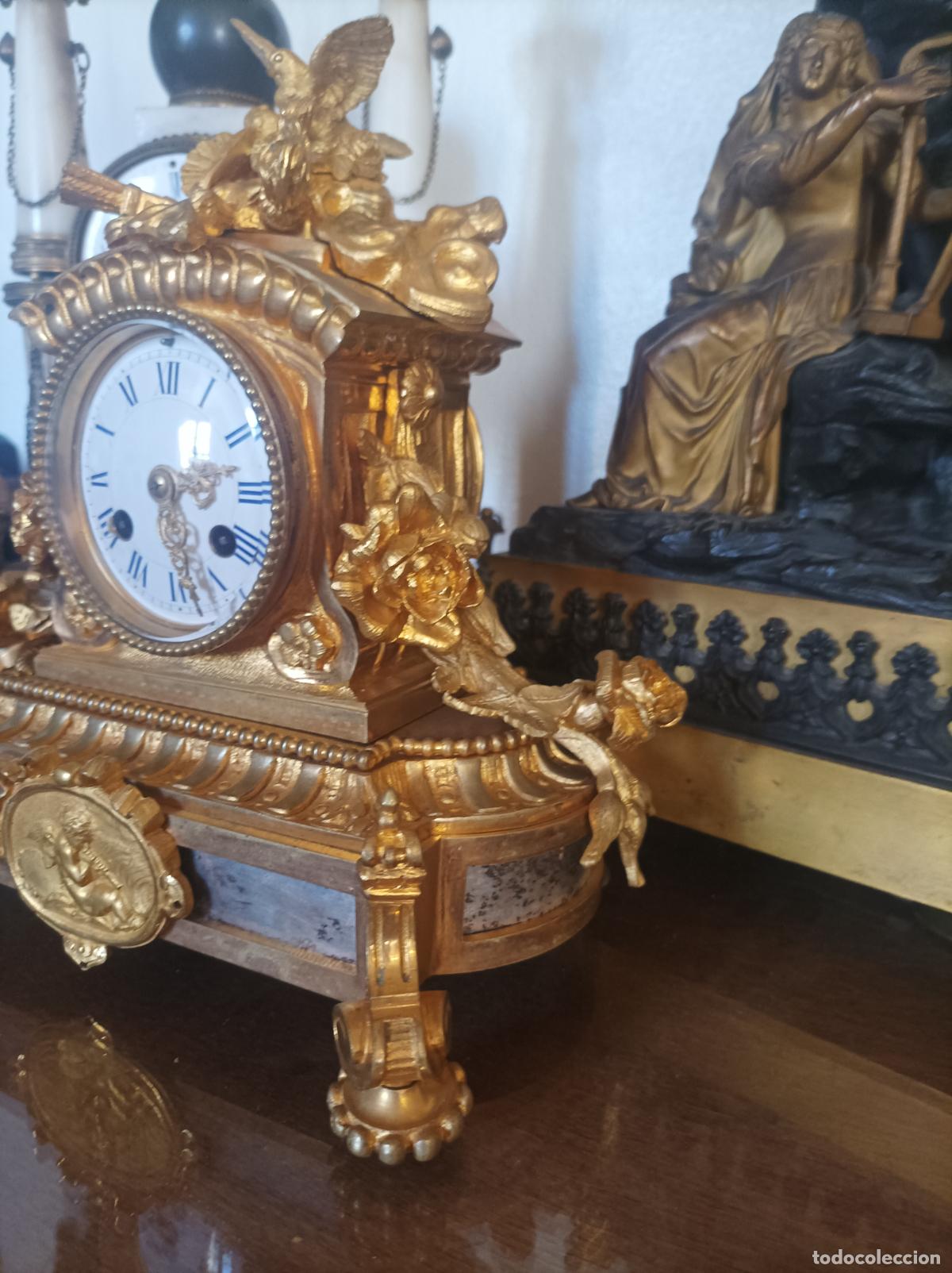 Relojes de carga manual: Reloj imperio.Del Siglo XIX - Foto 6