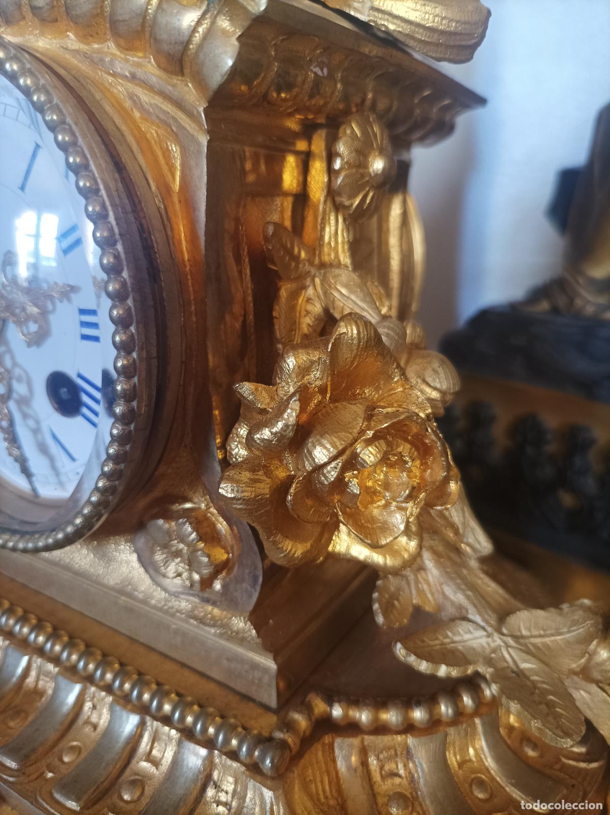 Relojes de carga manual: Reloj imperio.Del Siglo XIX - Foto 7