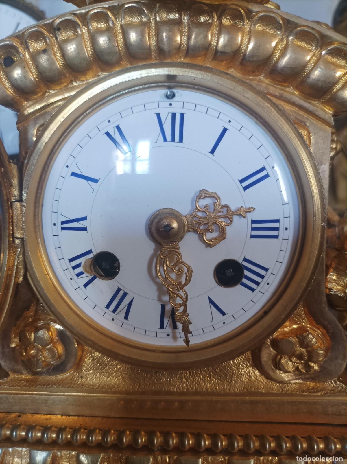 Relojes de carga manual: Reloj imperio.Del Siglo XIX - Foto 9