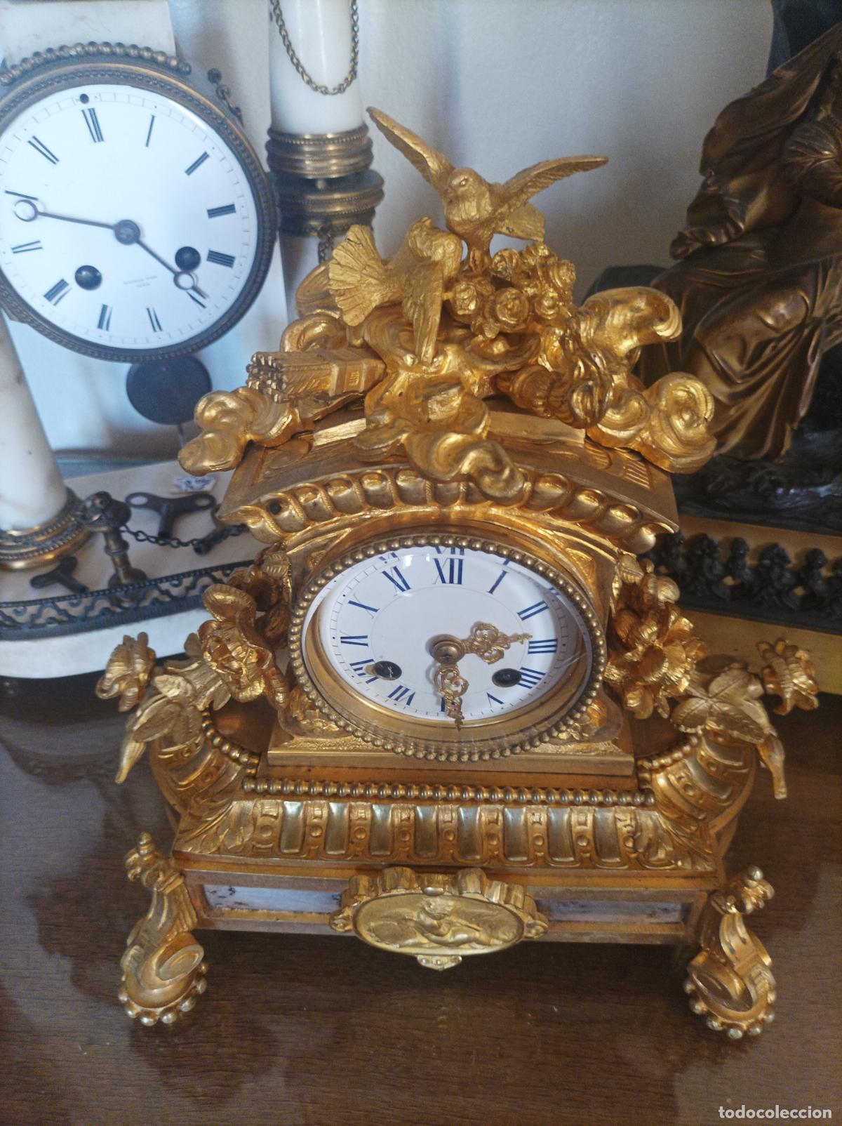 Relojes de carga manual: Reloj imperio.Del Siglo XIX - Foto 10