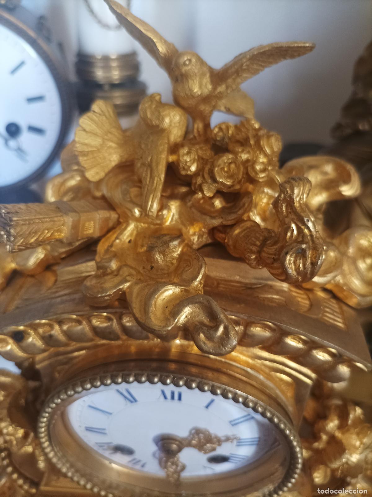 Relojes de carga manual: Reloj imperio.Del Siglo XIX - Foto 11