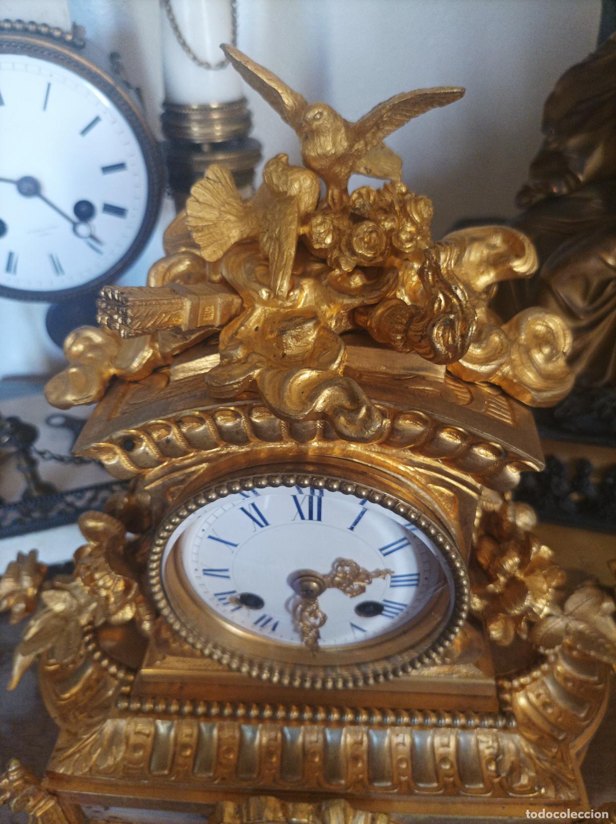 Relojes de carga manual: Reloj imperio.Del Siglo XIX - Foto 12