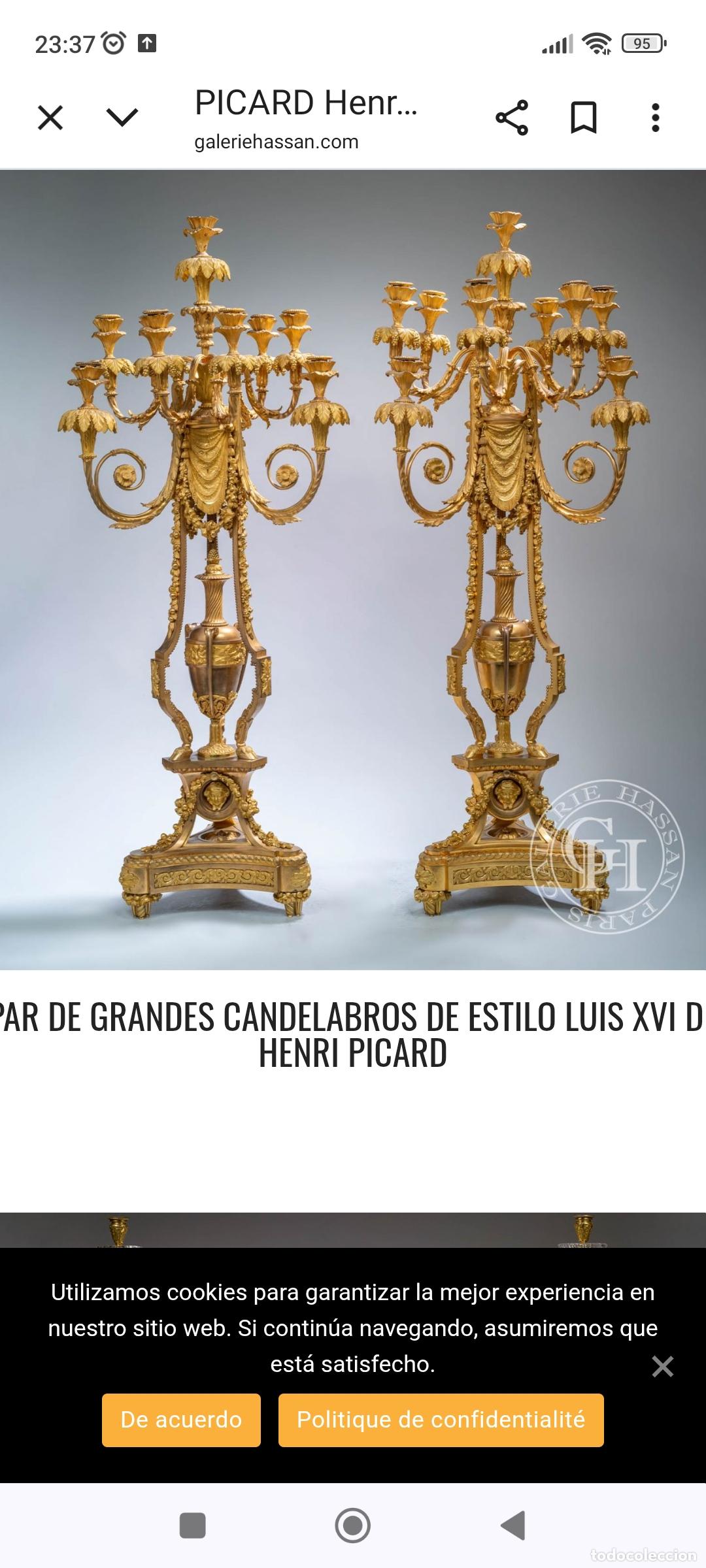 Relojes de carga manual: Reloj imperio.Del Siglo XIX - Foto 24