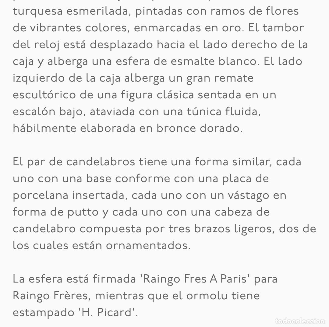Relojes de carga manual: Reloj imperio.Del Siglo XIX - Foto 27