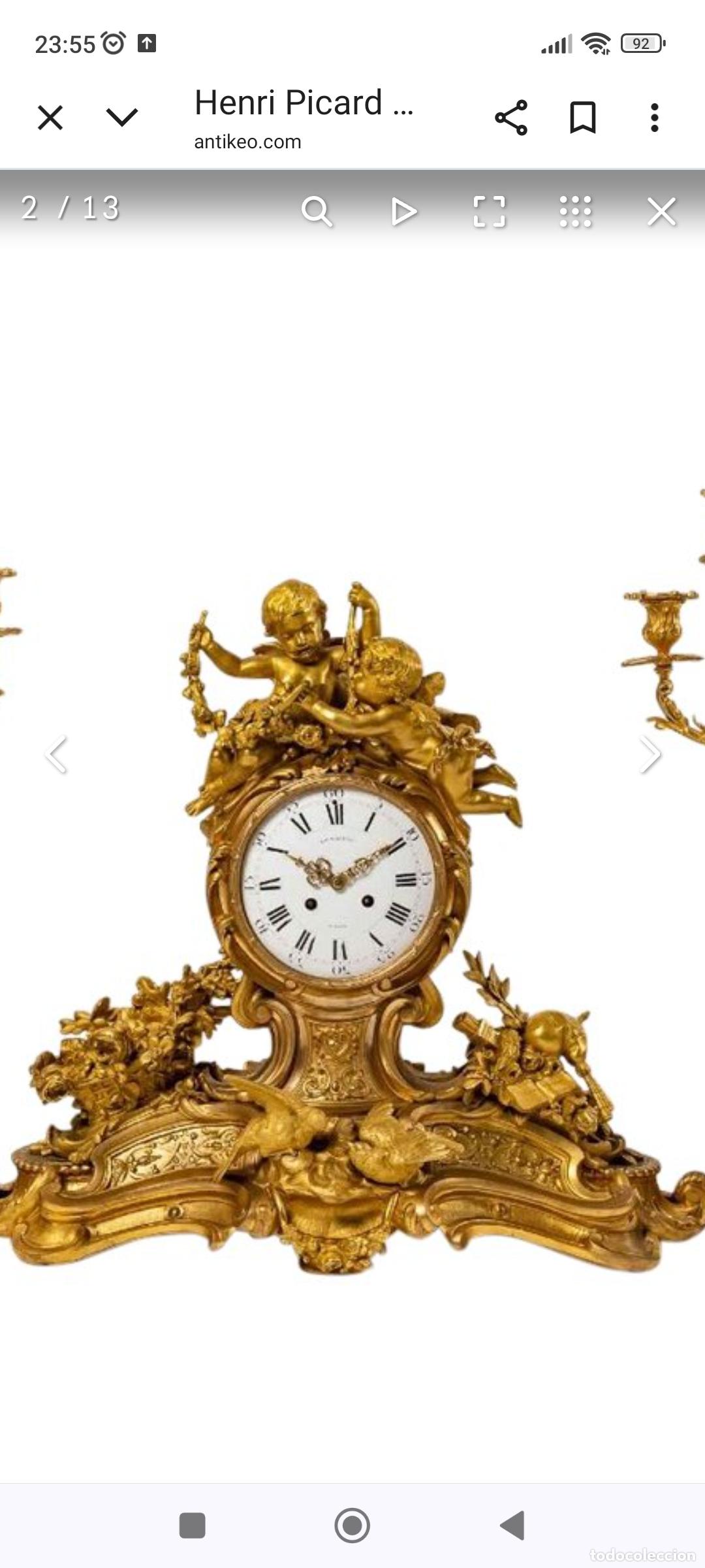 Relojes de carga manual: Reloj imperio.Del Siglo XIX - Foto 28