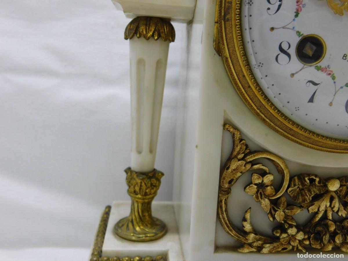 Relojes de carga manual: RELOJ SOBREMESA CON CANDELABROS - Foto 11