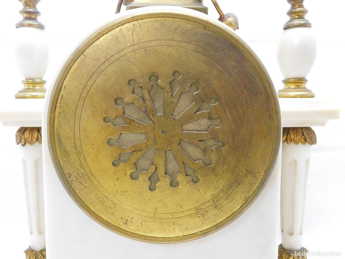 Relojes de carga manual: RELOJ SOBREMESA CON CANDELABROS - Foto 15