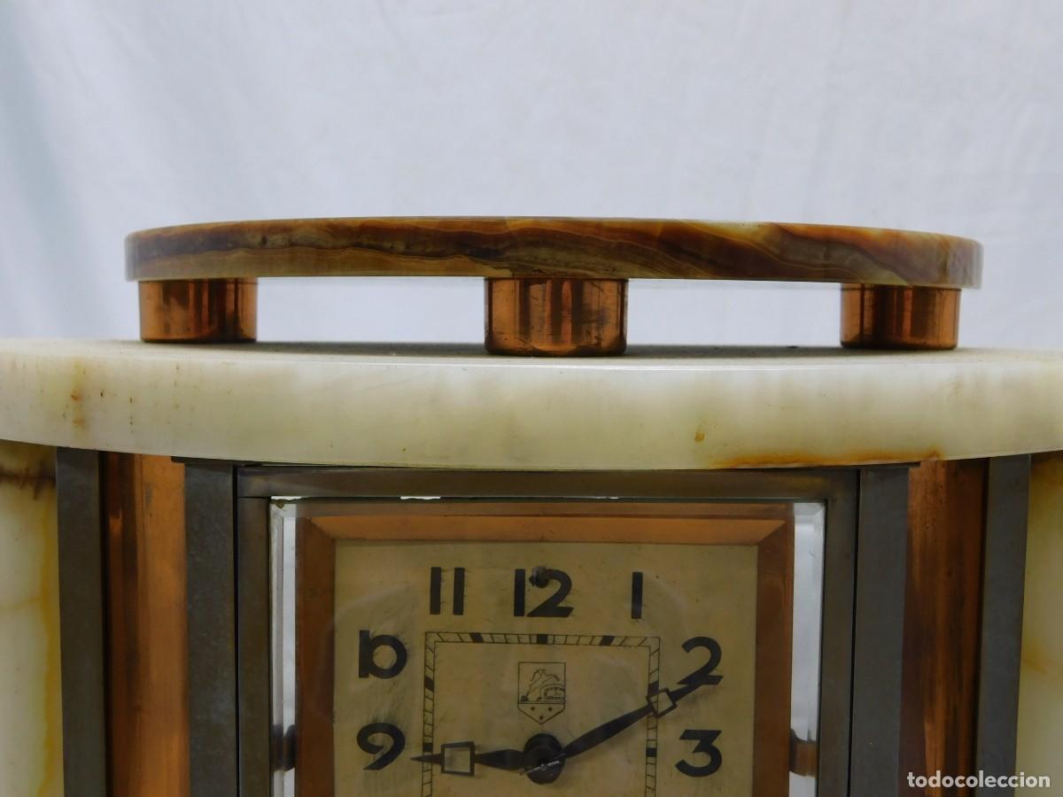 Relojes de carga manual: RELOJ SOBREMESA ALABASTRO - Foto 14