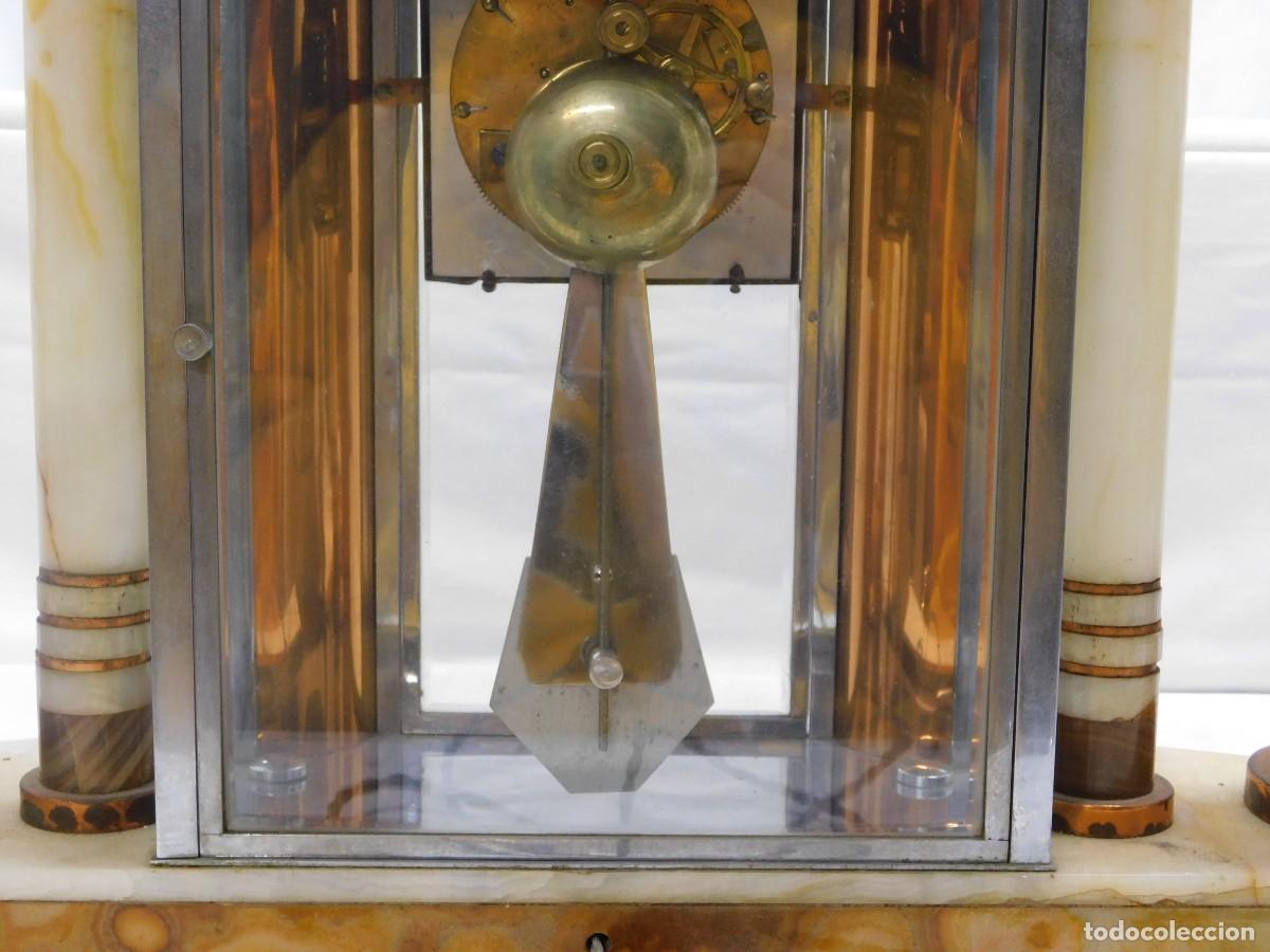 Relojes de carga manual: RELOJ SOBREMESA ALABASTRO - Foto 18