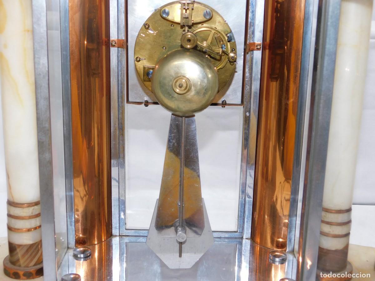 Relojes de carga manual: RELOJ SOBREMESA ALABASTRO - Foto 23