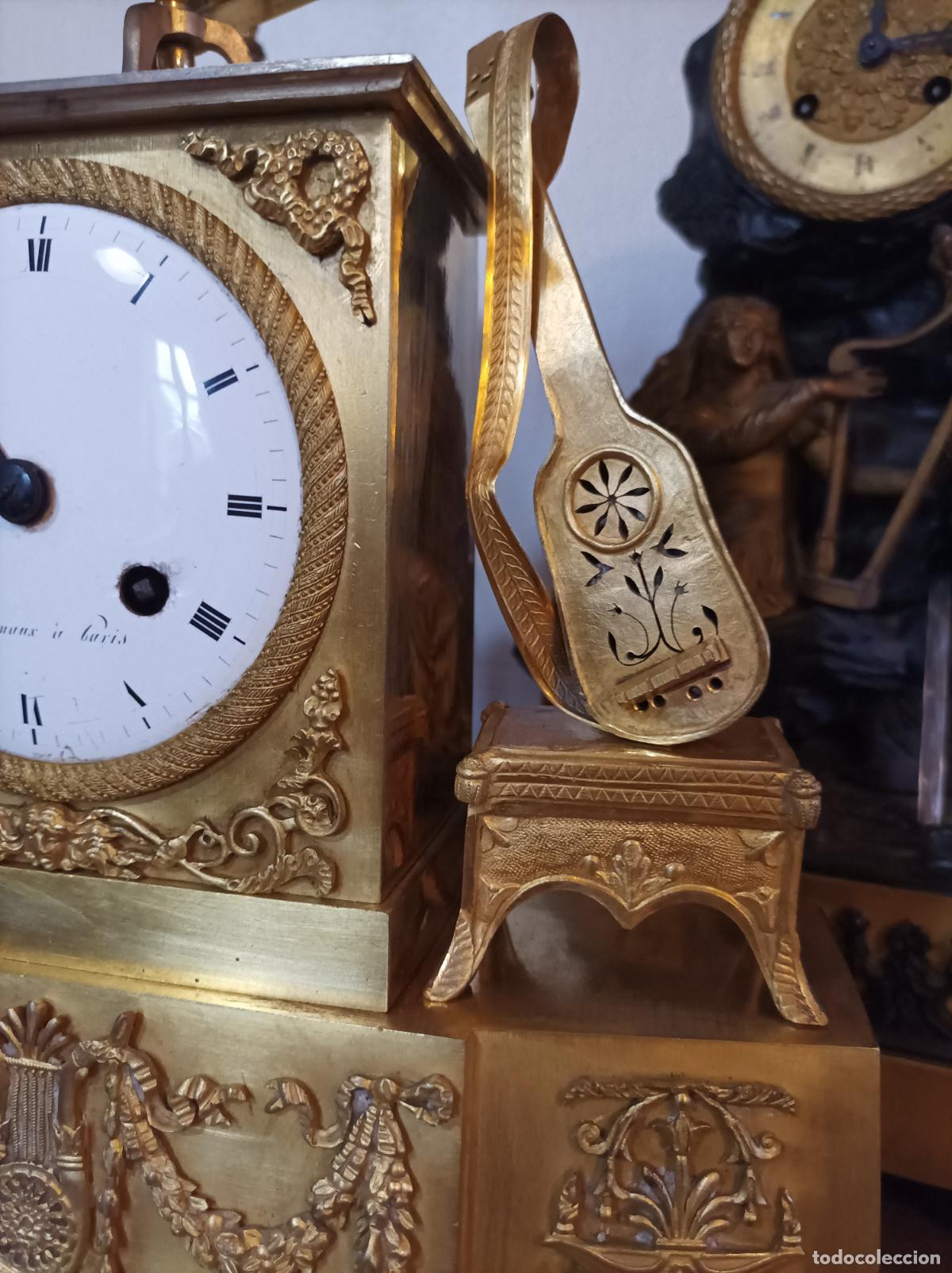 Relojes de carga manual: Reloj imperio.Del Siglo XIX - Foto 5
