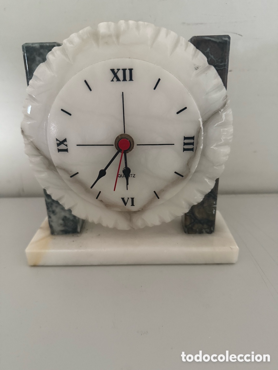 Relojes de carga manual: Reloj de mesa de m&aacute;rmol - Foto 2