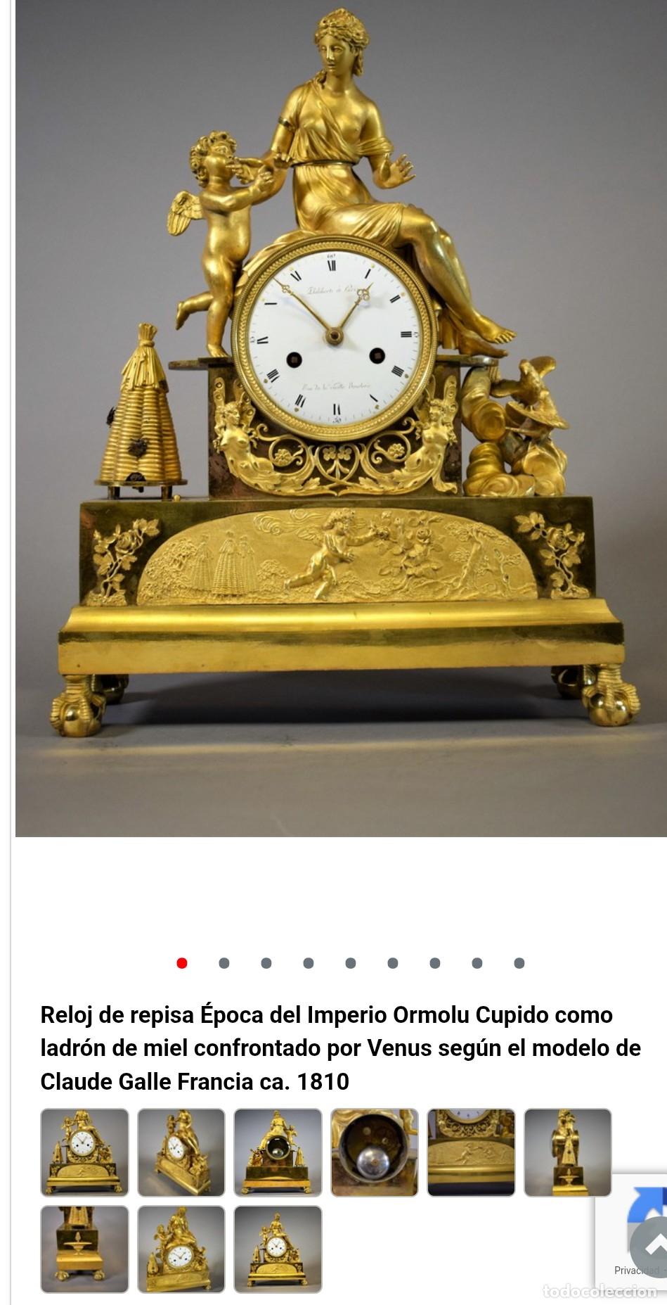 Relojes de carga manual: Reloj imperio.Del Siglo XIX - Foto 27