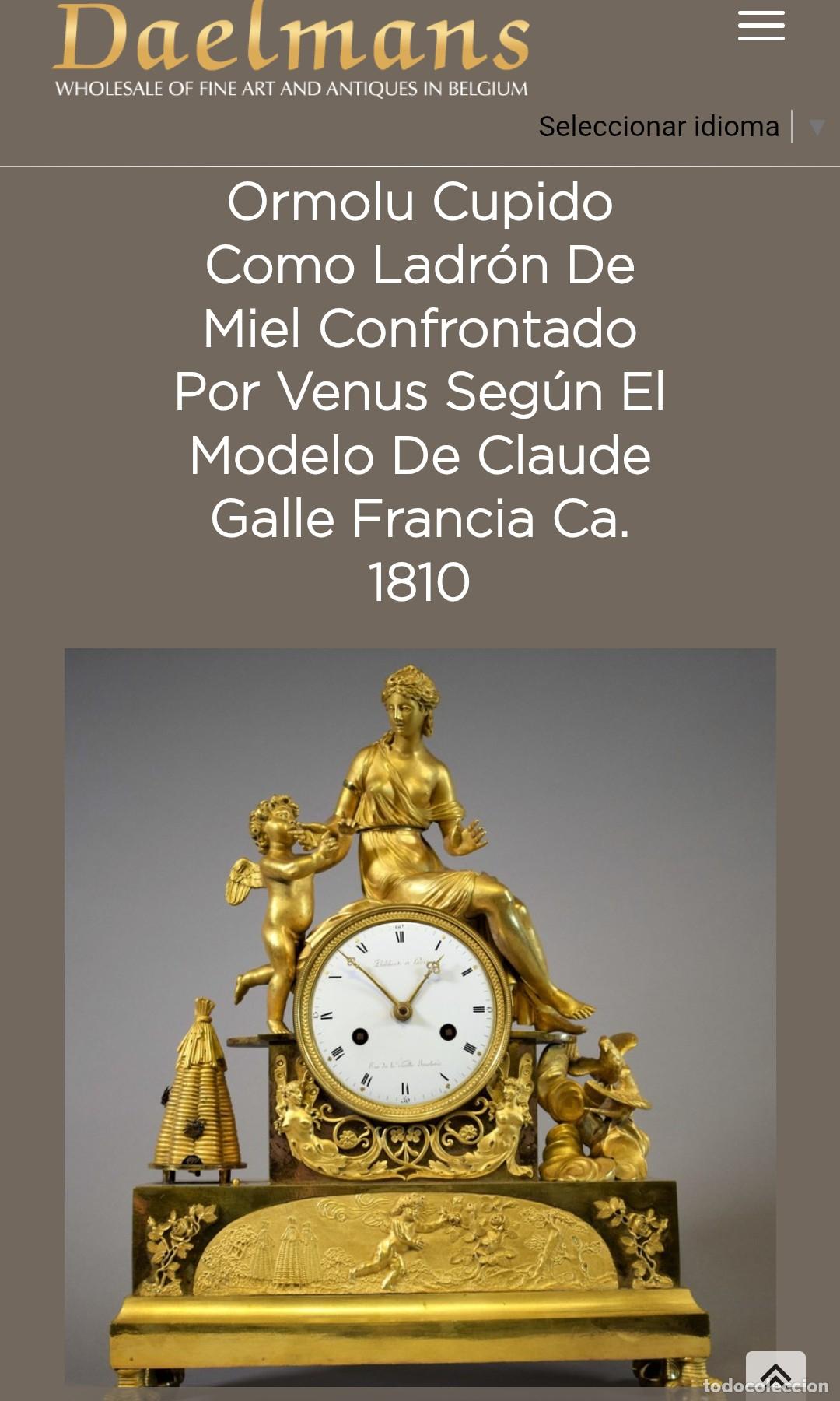 Relojes de carga manual: Reloj imperio.Del Siglo XIX - Foto 28