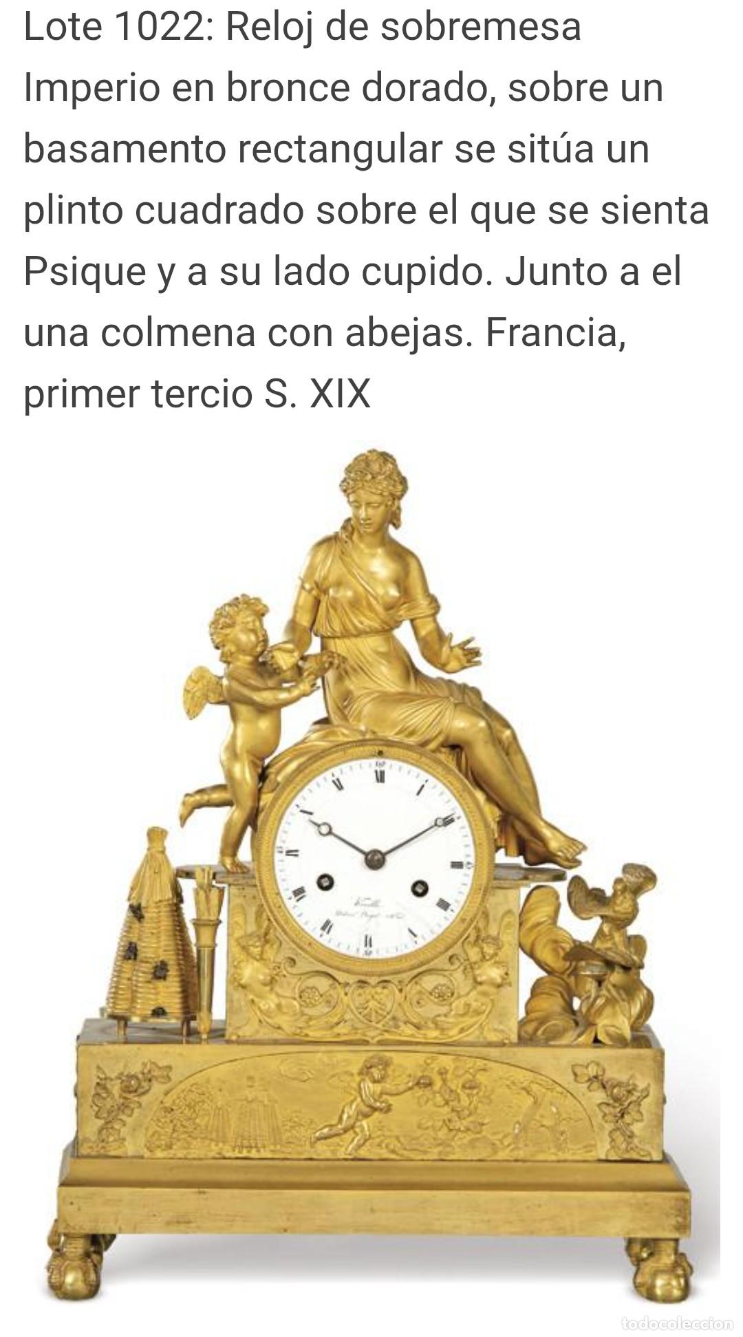 Relojes de carga manual: Reloj imperio.Del Siglo XIX - Foto 29